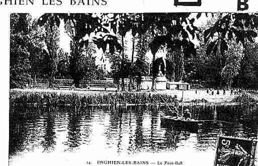 Ville de ENGHIENLESBAINS Carte postale ancienne