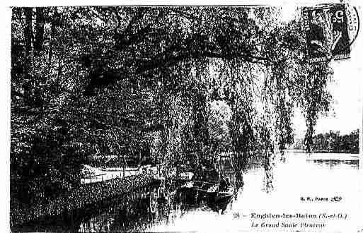 Ville de ENGHIENLESBAINS Carte postale ancienne