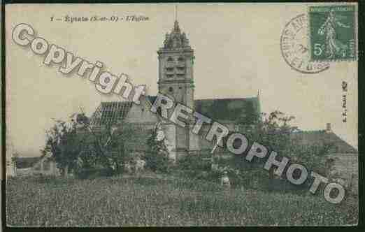 Ville de EPIAISRHUS Carte postale ancienne