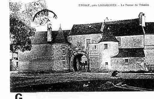 Ville de ERAGNY Carte postale ancienne