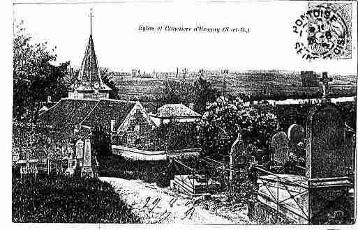 Ville de ERAGNY Carte postale ancienne