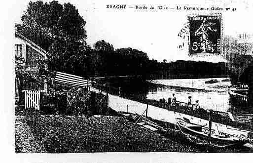 Ville de ERAGNY Carte postale ancienne