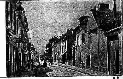 Ville de ERMONT Carte postale ancienne