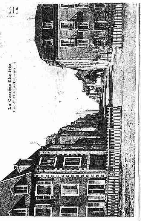 Ville de EYGURANDE Carte postale ancienne