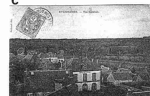 Ville de EYGURANDE Carte postale ancienne