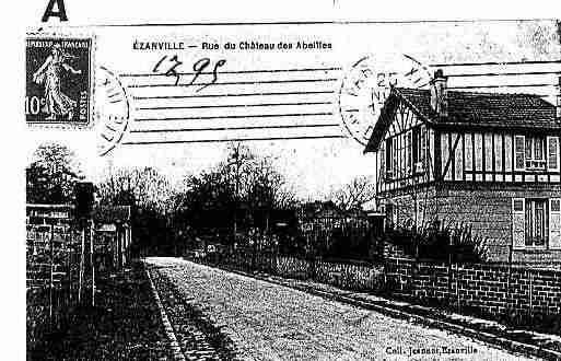 Ville de EZANVILLE Carte postale ancienne