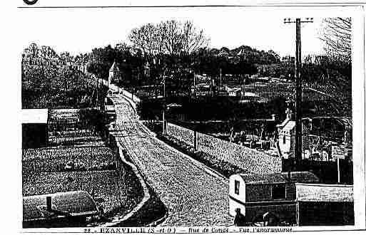 Ville de EZANVILLE Carte postale ancienne