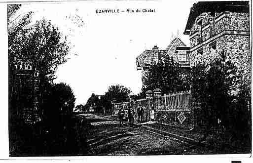 Ville de EZANVILLE Carte postale ancienne