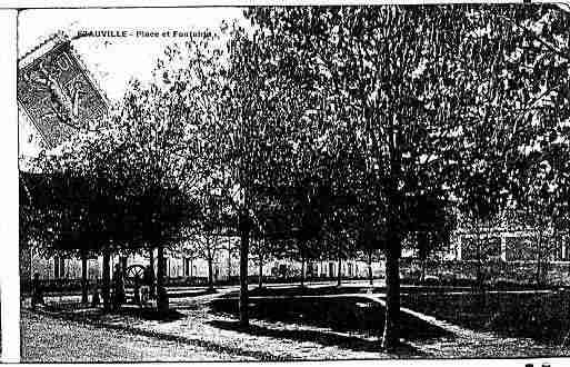 Ville de EZANVILLE Carte postale ancienne