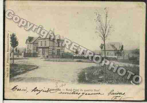 Ville de EZANVILLE Carte postale ancienne