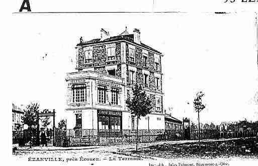 Ville de EZANVILLE Carte postale ancienne