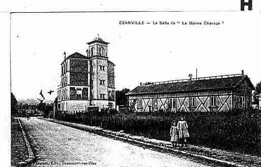Ville de EZANVILLE Carte postale ancienne