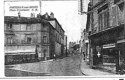 Ville de FONTENAYAUXROSES Carte postale ancienne