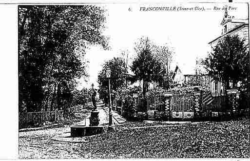 Ville de FRANCONVILLE Carte postale ancienne