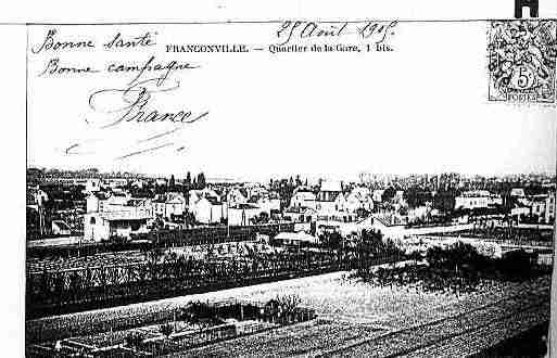 Ville de FRANCONVILLE Carte postale ancienne
