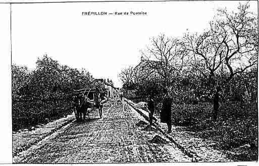 Ville de FREPILLON Carte postale ancienne