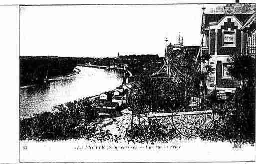 Ville de FRETTESURSEINE(LA) Carte postale ancienne