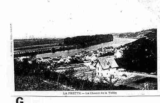 Ville de FRETTESURSEINE(LA) Carte postale ancienne