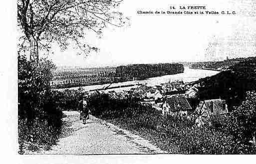 Ville de FRETTESURSEINE(LA) Carte postale ancienne