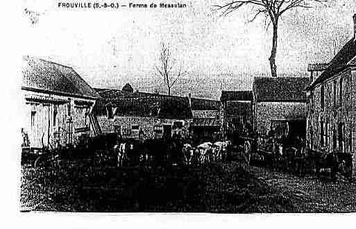 Ville de FROUVILLE Carte postale ancienne