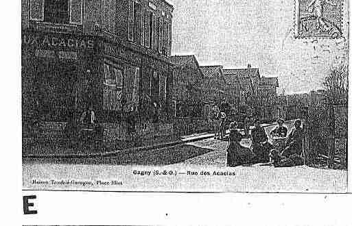 Ville de GAGNY Carte postale ancienne