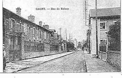 Ville de GAGNY Carte postale ancienne