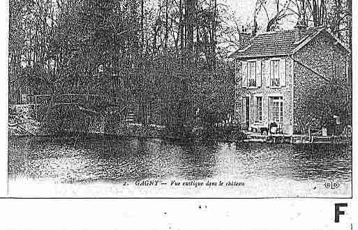 Ville de GAGNY Carte postale ancienne