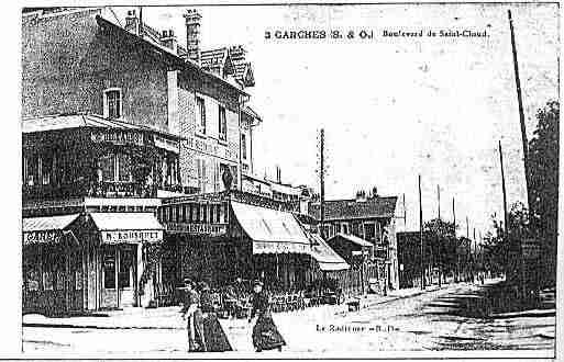 Ville de GARCHES Carte postale ancienne