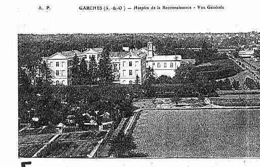 Ville de GARCHES Carte postale ancienne