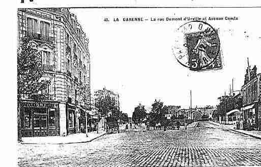 Ville de GARENNECOLOMBES(LA) Carte postale ancienne