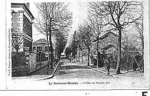 Ville de GARENNECOLOMBES(LA) Carte postale ancienne