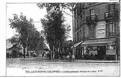 Ville de GARENNECOLOMBES(LA) Carte postale ancienne