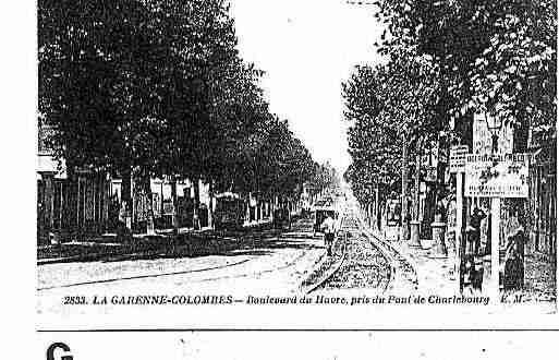 Ville de GARENNECOLOMBES(LA) Carte postale ancienne