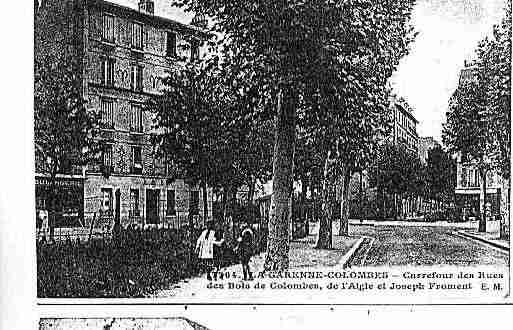 Ville de GARENNECOLOMBES(LA) Carte postale ancienne