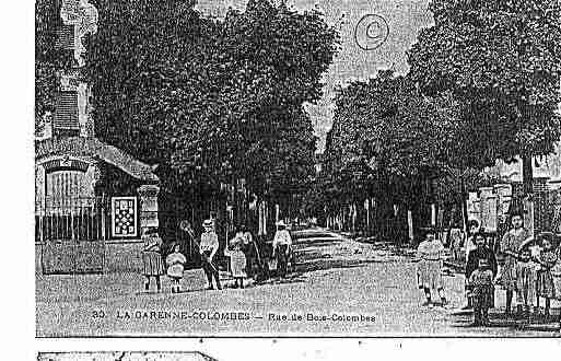 Ville de GARENNECOLOMBES(LA) Carte postale ancienne