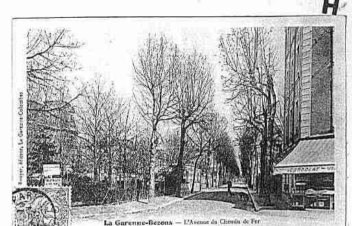 Ville de GARENNECOLOMBES(LA) Carte postale ancienne