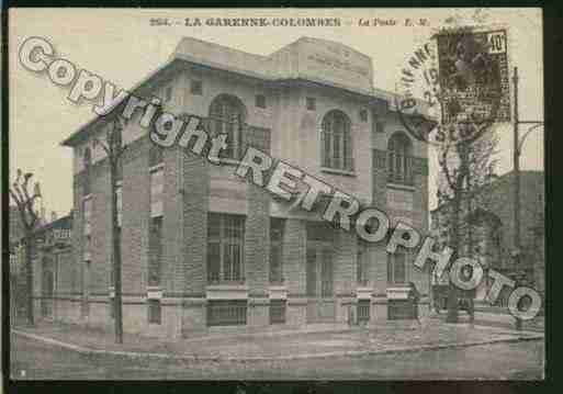 Ville de GARENNECOLOMBES(LA) Carte postale ancienne