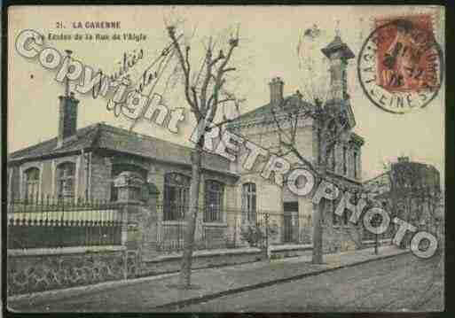 Ville de GARENNECOLOMBES(LA) Carte postale ancienne