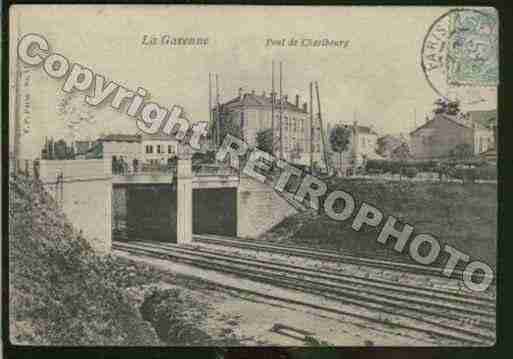 Ville de GARENNECOLOMBES(LA) Carte postale ancienne