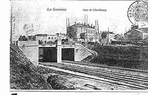 Ville de GARENNECOLOMBES(LA) Carte postale ancienne