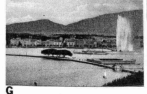 Ville de GENEVE Carte postale ancienne Ville de GENEVE Carte postale ancienne
