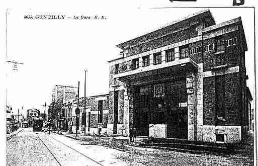 Ville de GENTILLY Carte postale ancienne