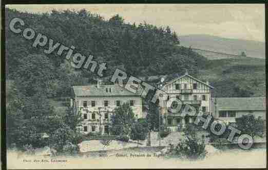 Ville de GIMELLESBAINS Carte postale ancienne