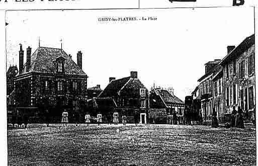 Ville de GRISYLESPLATRES Carte postale ancienne Ville de GRISYLESPLATRES Carte postale ancienne