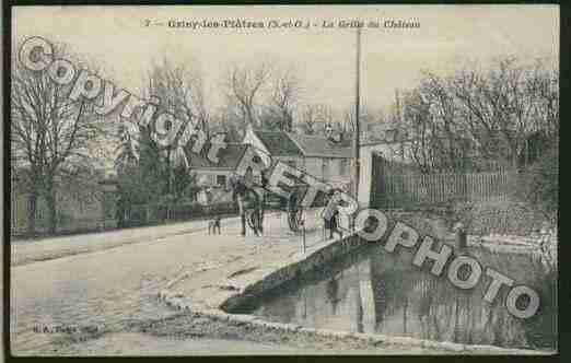 Ville de GRISYLESPLATRES Carte postale ancienne