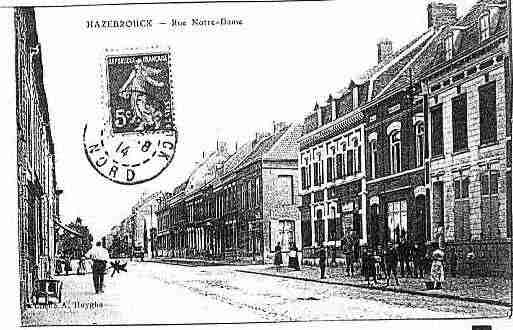 Ville de HAZEBROUCK Carte postale ancienne