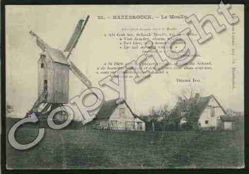 Ville de HAZEBROUCK Carte postale ancienne