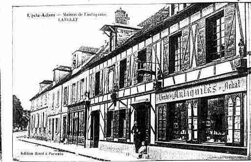 Ville de ISLEADAM(L\') Carte postale ancienne