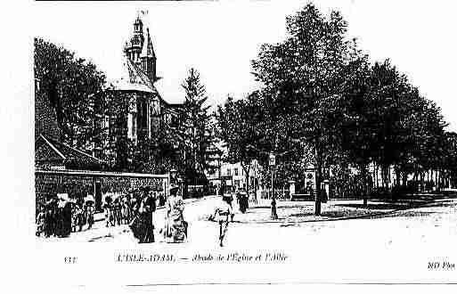 Ville de ISLEADAM(L\') Carte postale ancienne