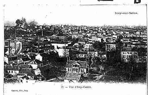 Ville de IVRYSURSEINE Carte postale ancienne